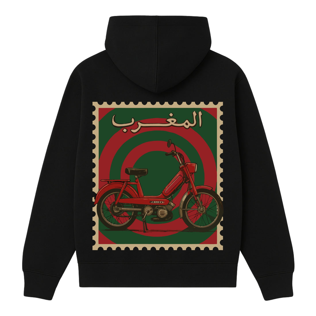 OverSize "PEUGOT 103" Hoodie/ MOROCCAN NOSTALGIA Collection