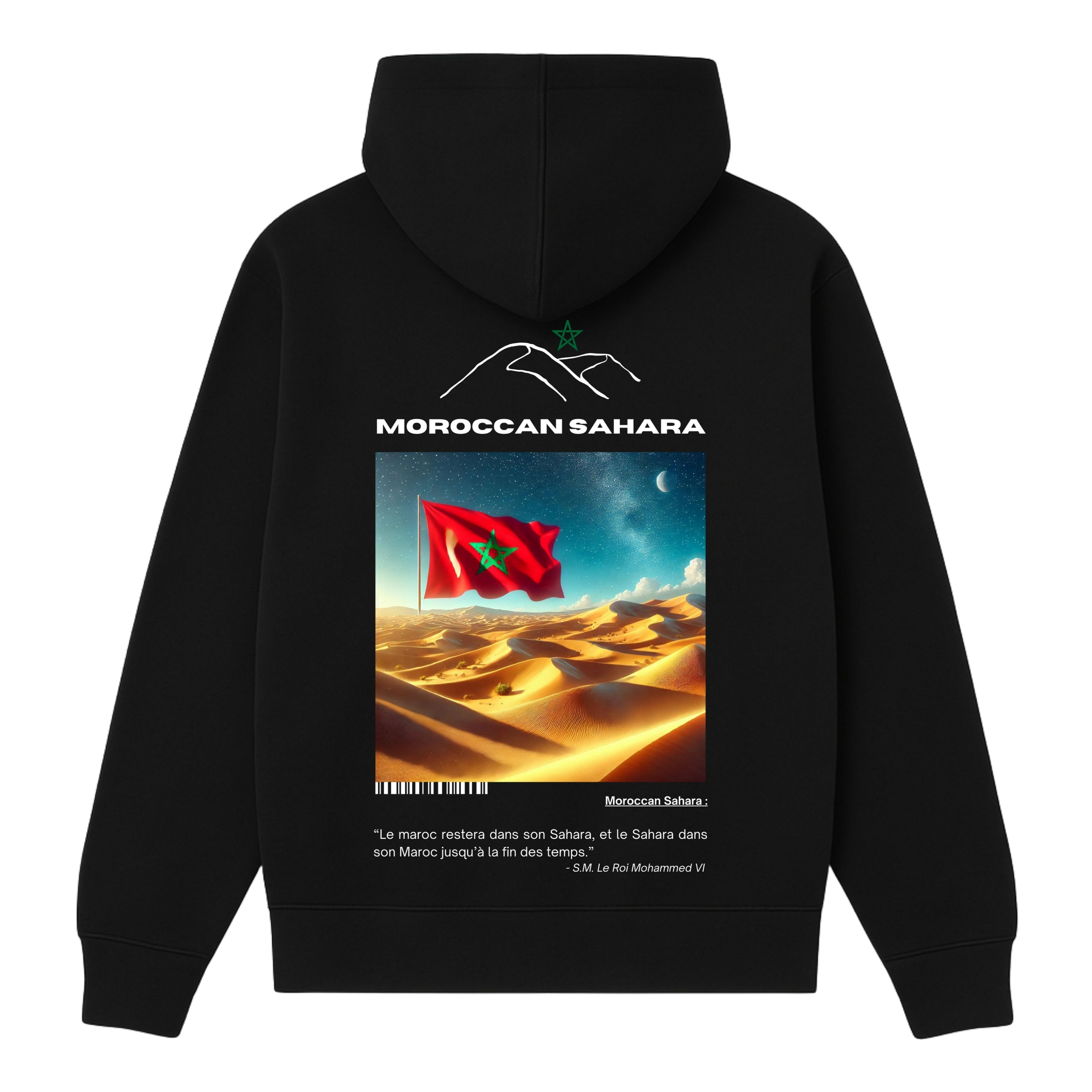 OverSize "MOROCCAN SAHARA" Hoodie / BELDI_CITIES Collection