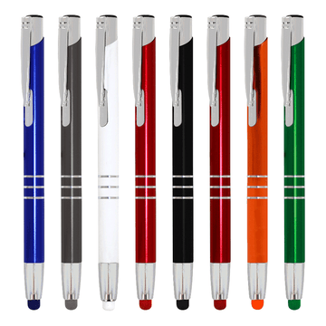stylo à bille tactile en métal