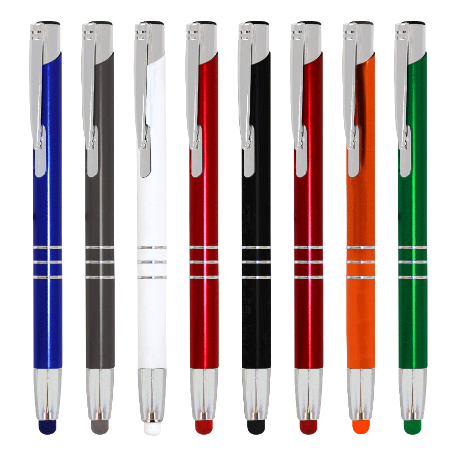stylo à bille tactile en métal