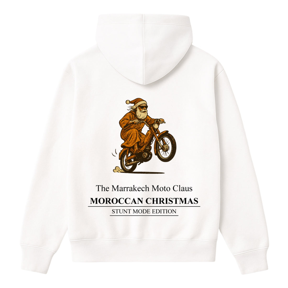 OverSize "103 WHEELIE" Hoodie / MOROCCAN_CHRISTMAS Collection