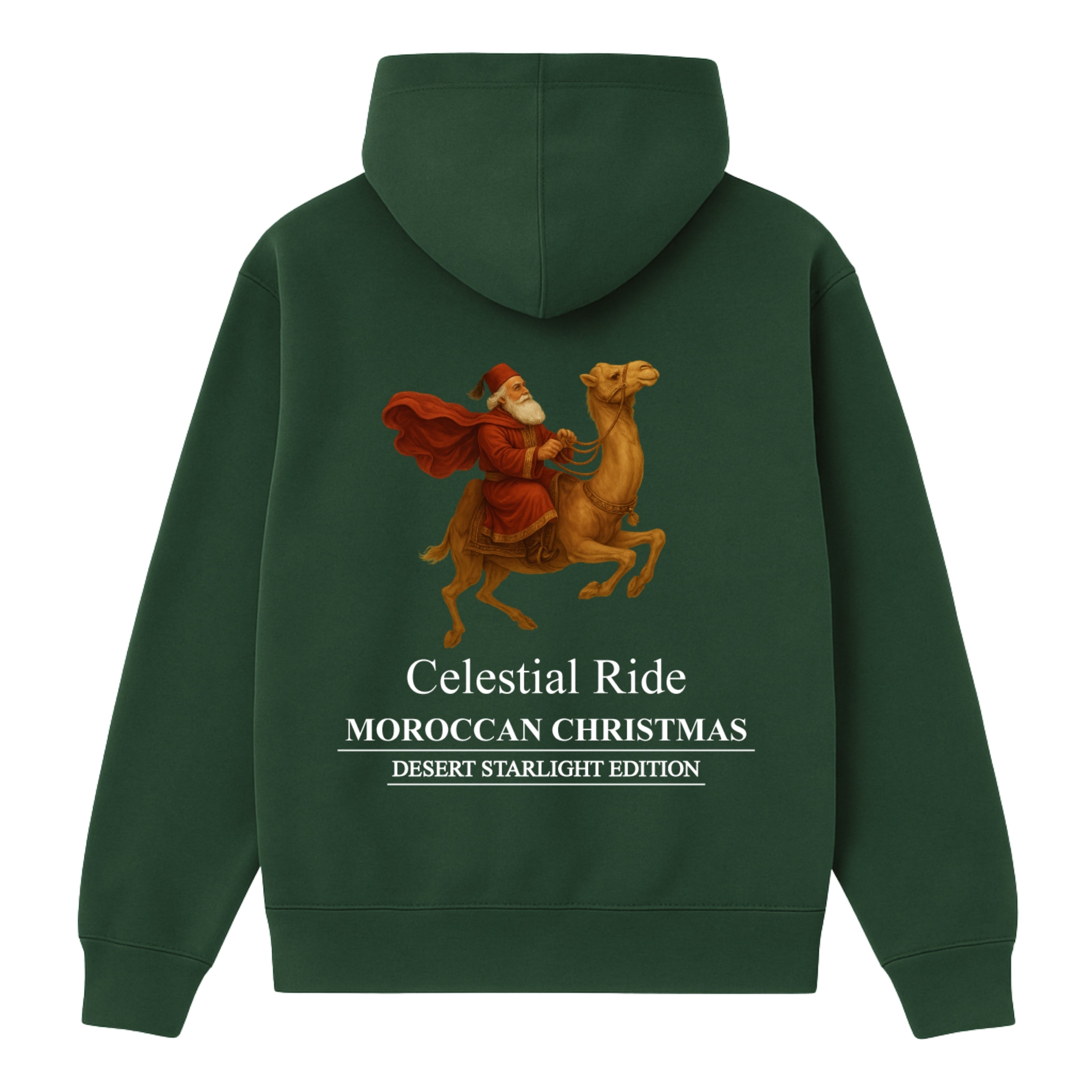 OverSize "CELESTIAL RIDE" Hoodie / MOROCCAN_CHRISTMAS Collection