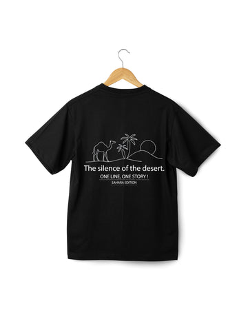 OverSize "DESERT" T-shirt / ONE LINE ONE STORY Collection