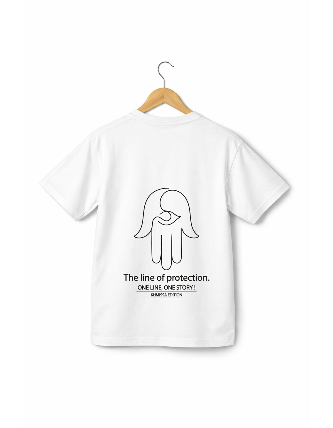 OverSize "KHMISSA" T-shirt / ONE LINE ONE STORY Collection
