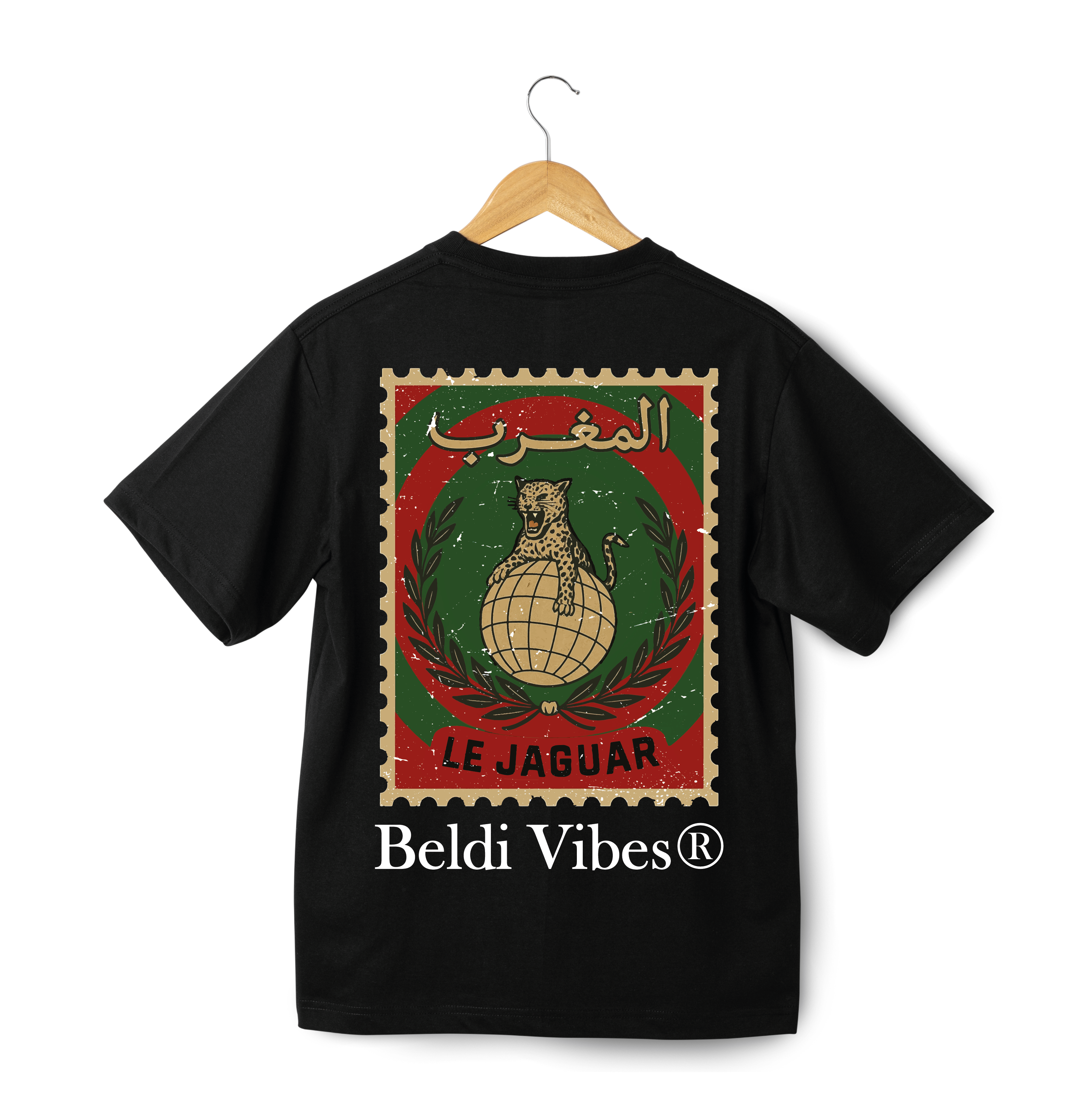 OverSize "AL FAHD" T-shirt / MOROCCAN NOSTALGIA Collection