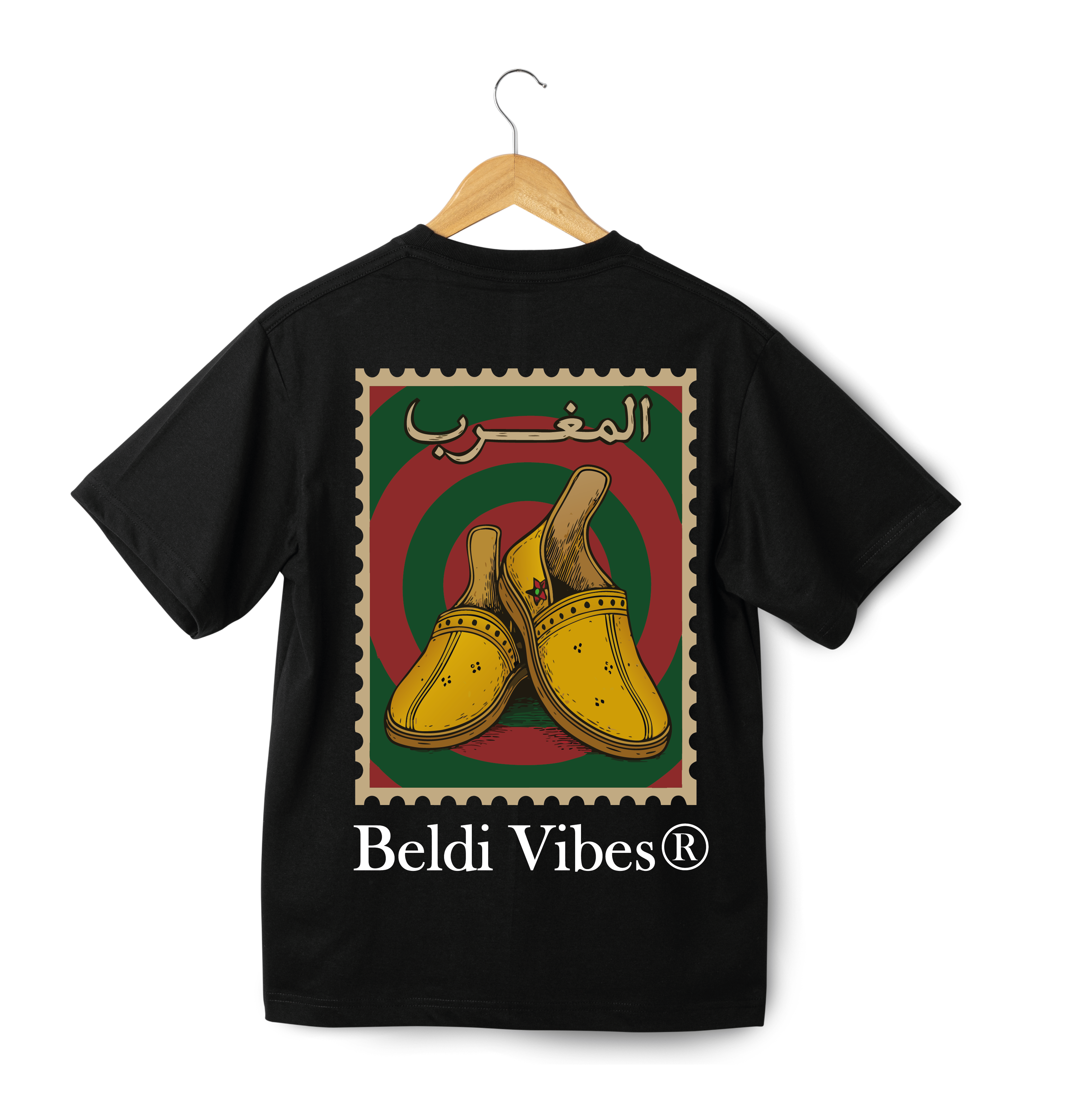 OverSize "IDOUKAN" T-shirt / MOROCCAN NOSTALGIA Collection