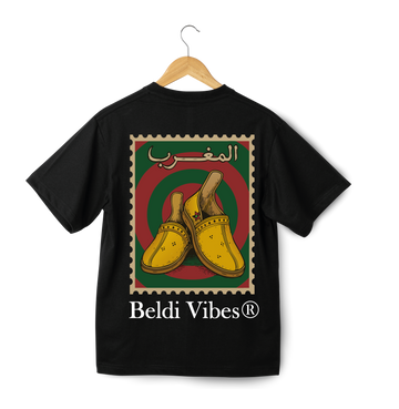 OverSize "IDOUKAN" T-shirt / MOROCCAN NOSTALGIA Collection
