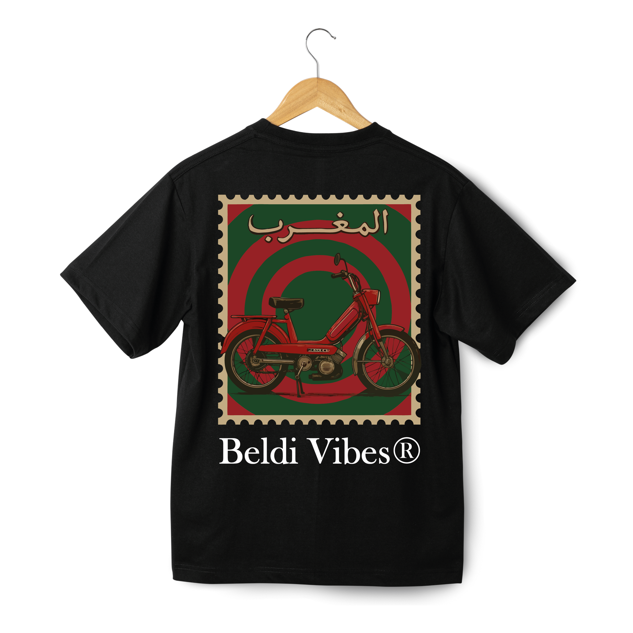 OverSize "PEUGOT 103" T-shirt / MOROCCAN NOSTALGIA Collection