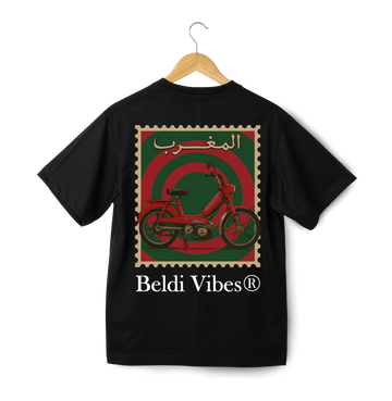 OverSize "PEUGOT 103" T-shirt / MOROCCAN NOSTALGIA Collection
