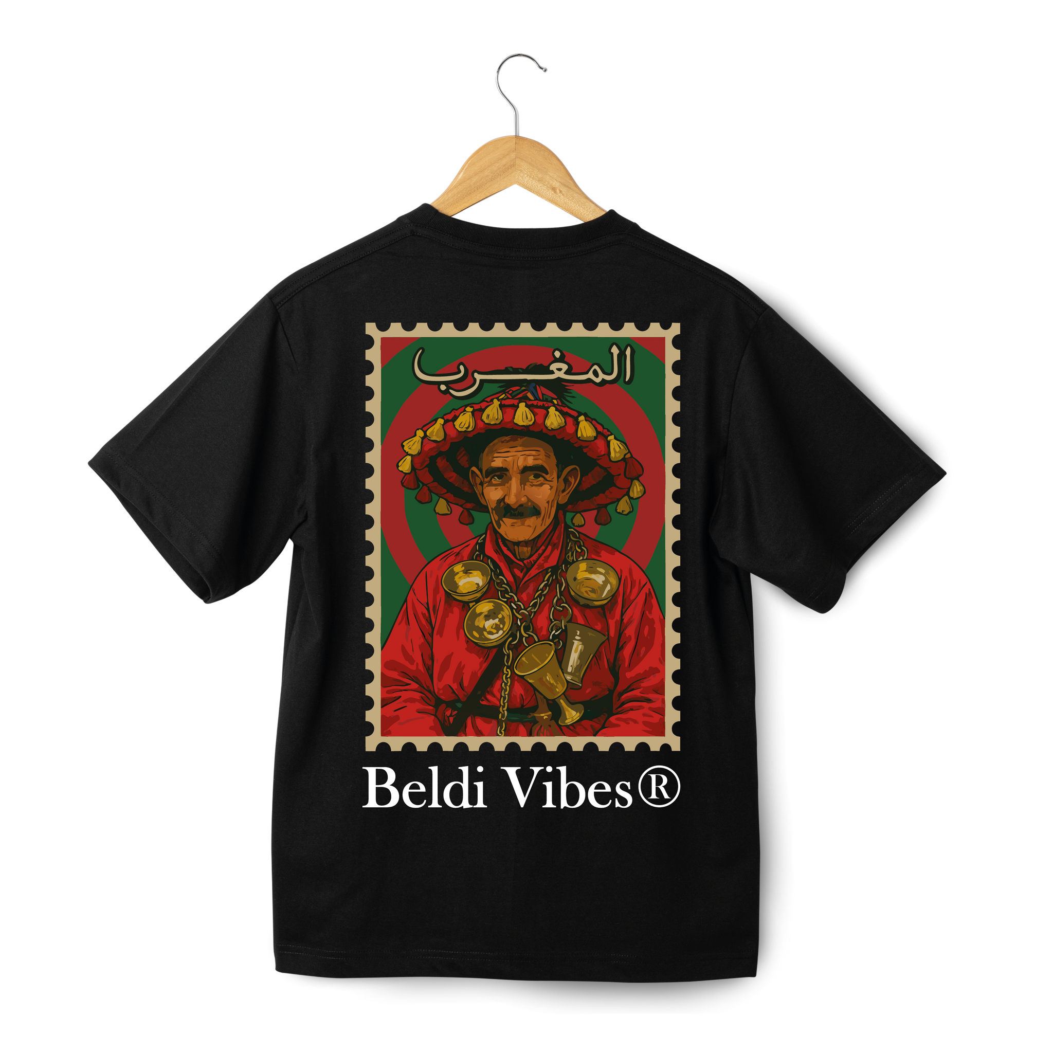 OverSize "LGERRAB" T-shirt / MOROCCAN NOSTALGIA Collection