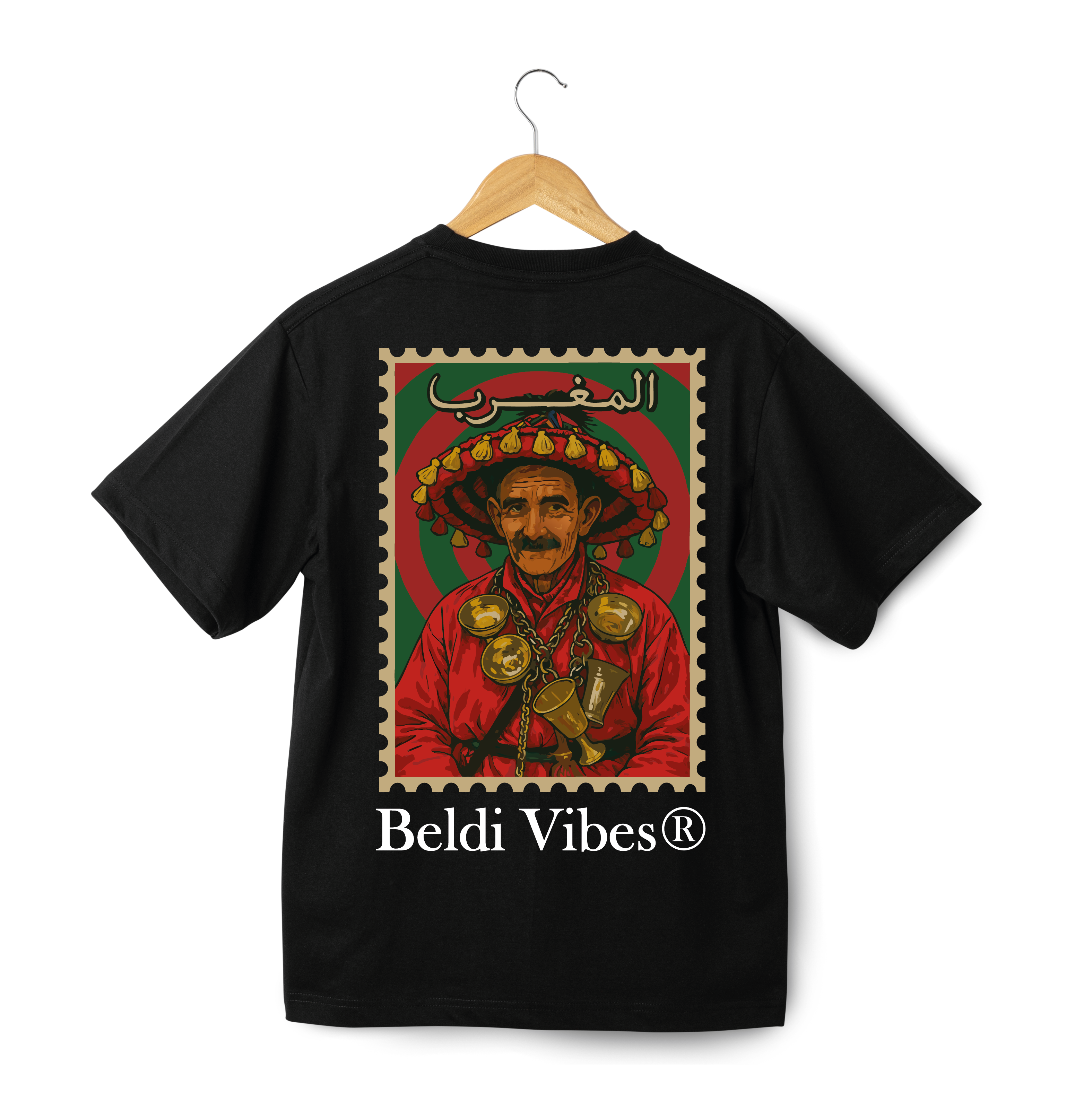 OverSize "LGERRAB" T-shirt / MOROCCAN NOSTALGIA Collection
