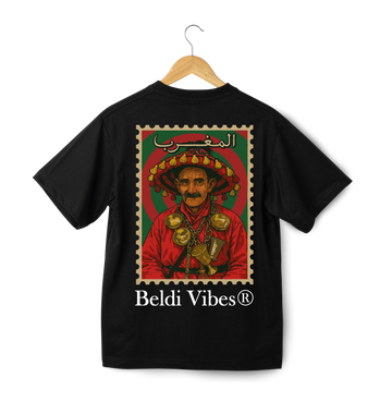OverSize "LGERRAB" T-shirt / MOROCCAN NOSTALGIA Collection