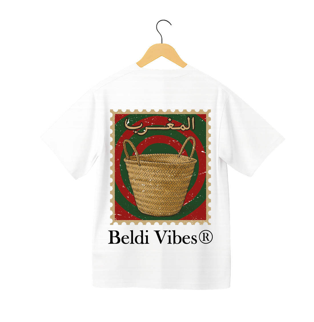 OverSize "LGEFFA" T-shirt / MOROCCAN NOSTALGIA Collection
