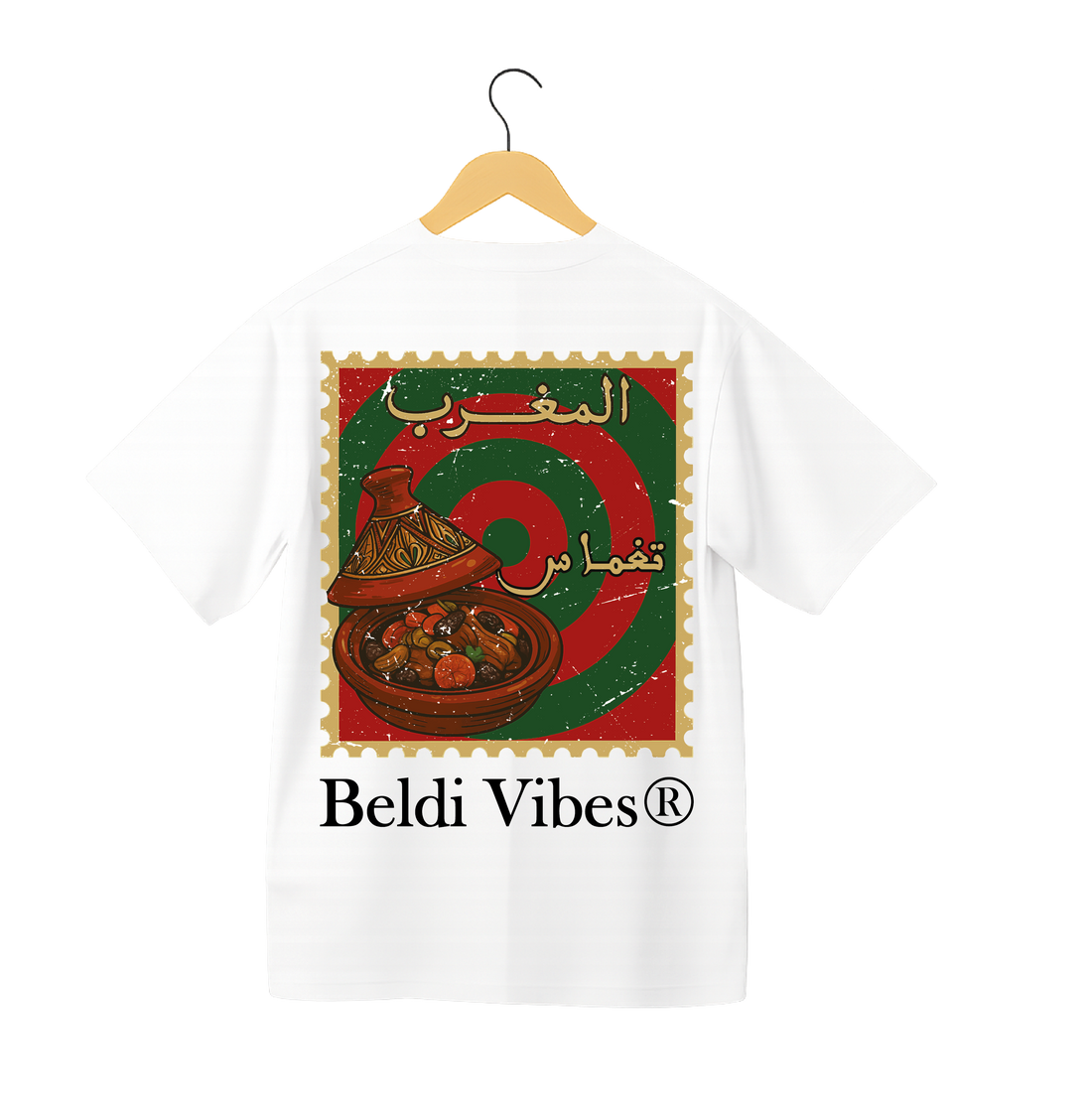 OverSize "TAGINE" T-shirt / MOROCCAN NOSTALGIA Collection
