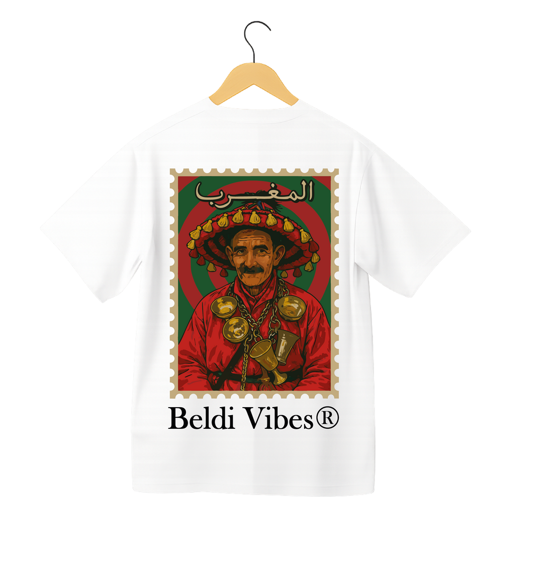 OverSize "LGERRAB" T-shirt / MOROCCAN NOSTALGIA Collection