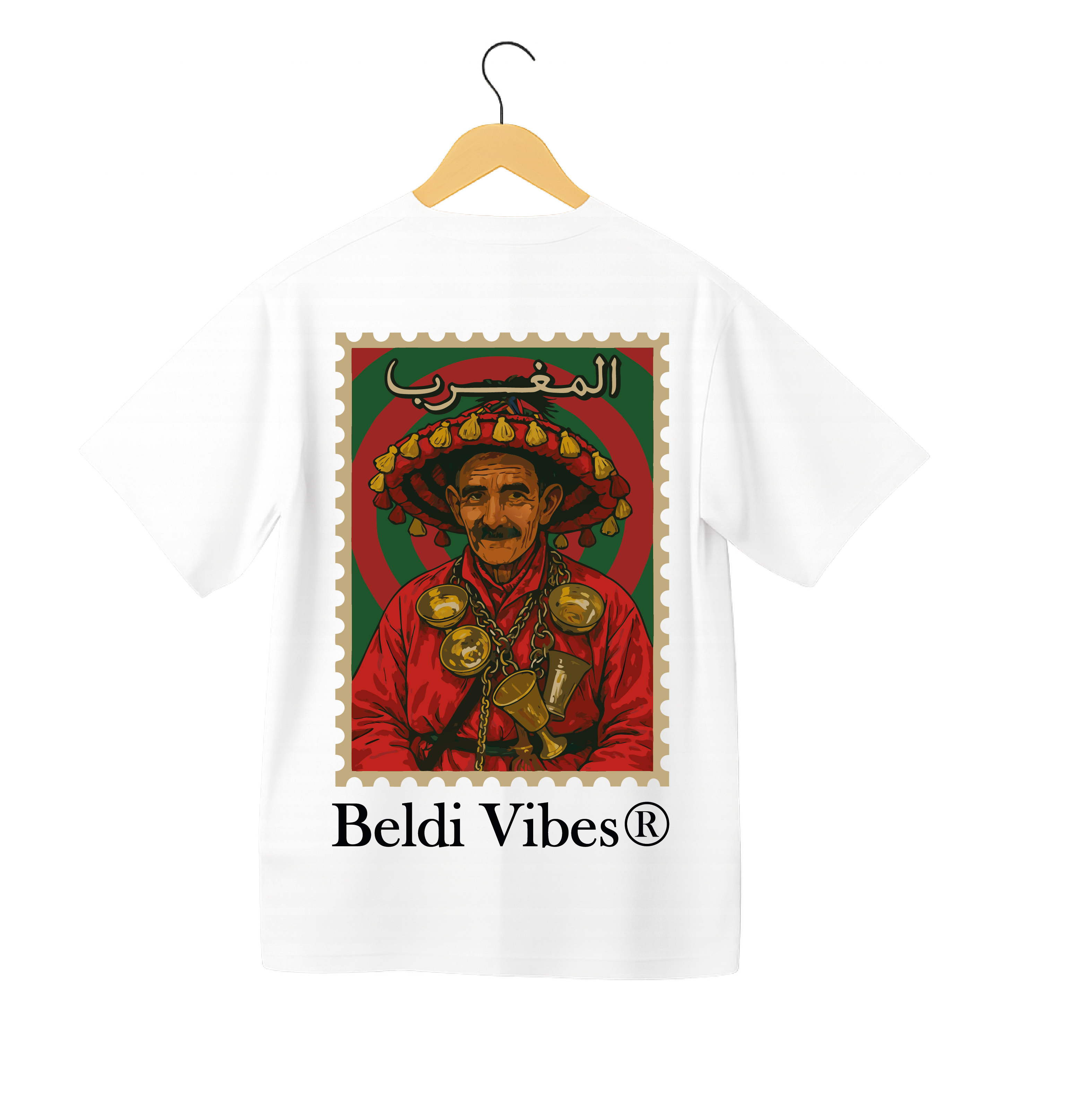 OverSize "LGERRAB" T-shirt / MOROCCAN NOSTALGIA Collection