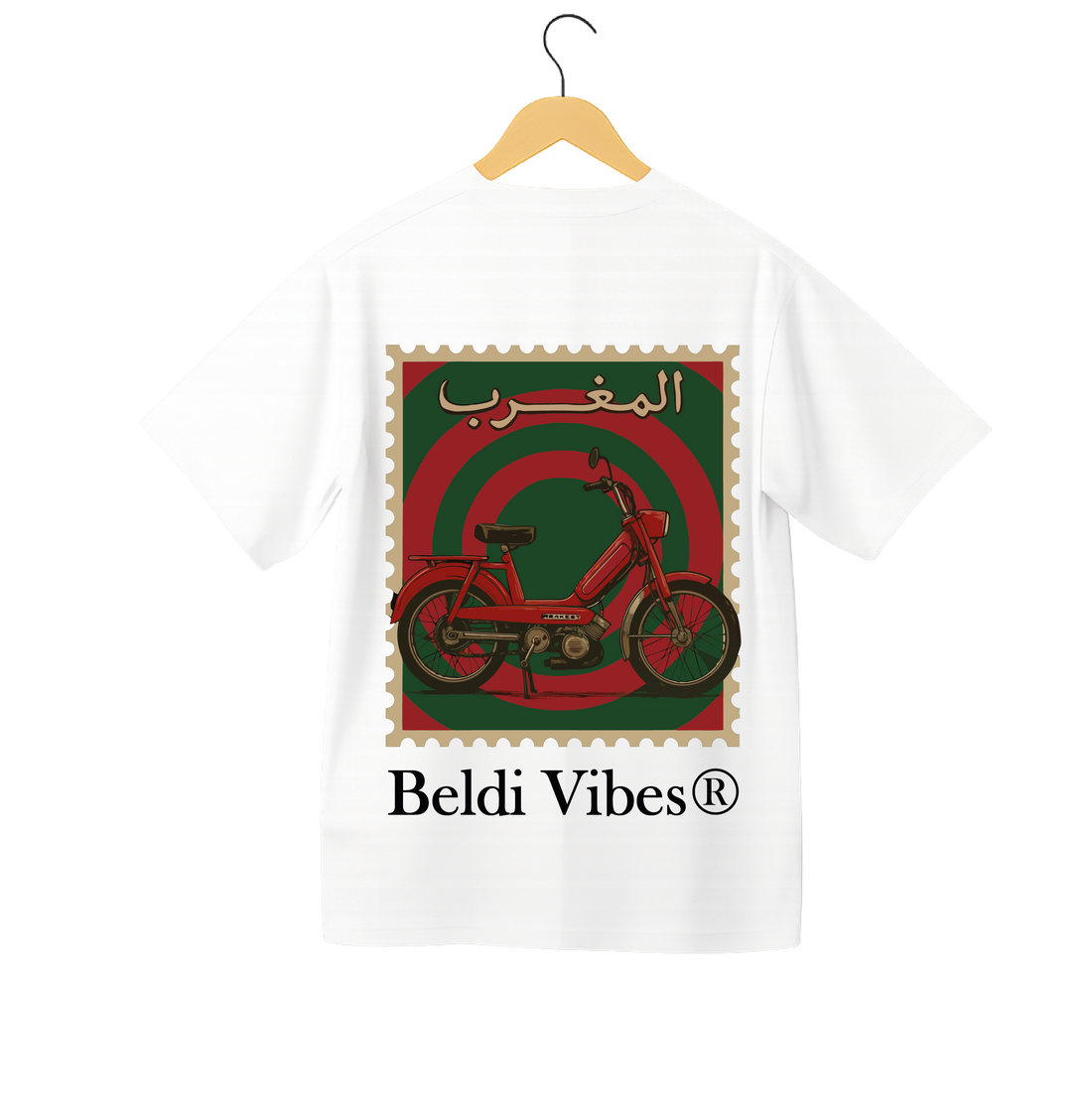 OverSize "PEUGOT 103" T-shirt / MOROCCAN NOSTALGIA Collection