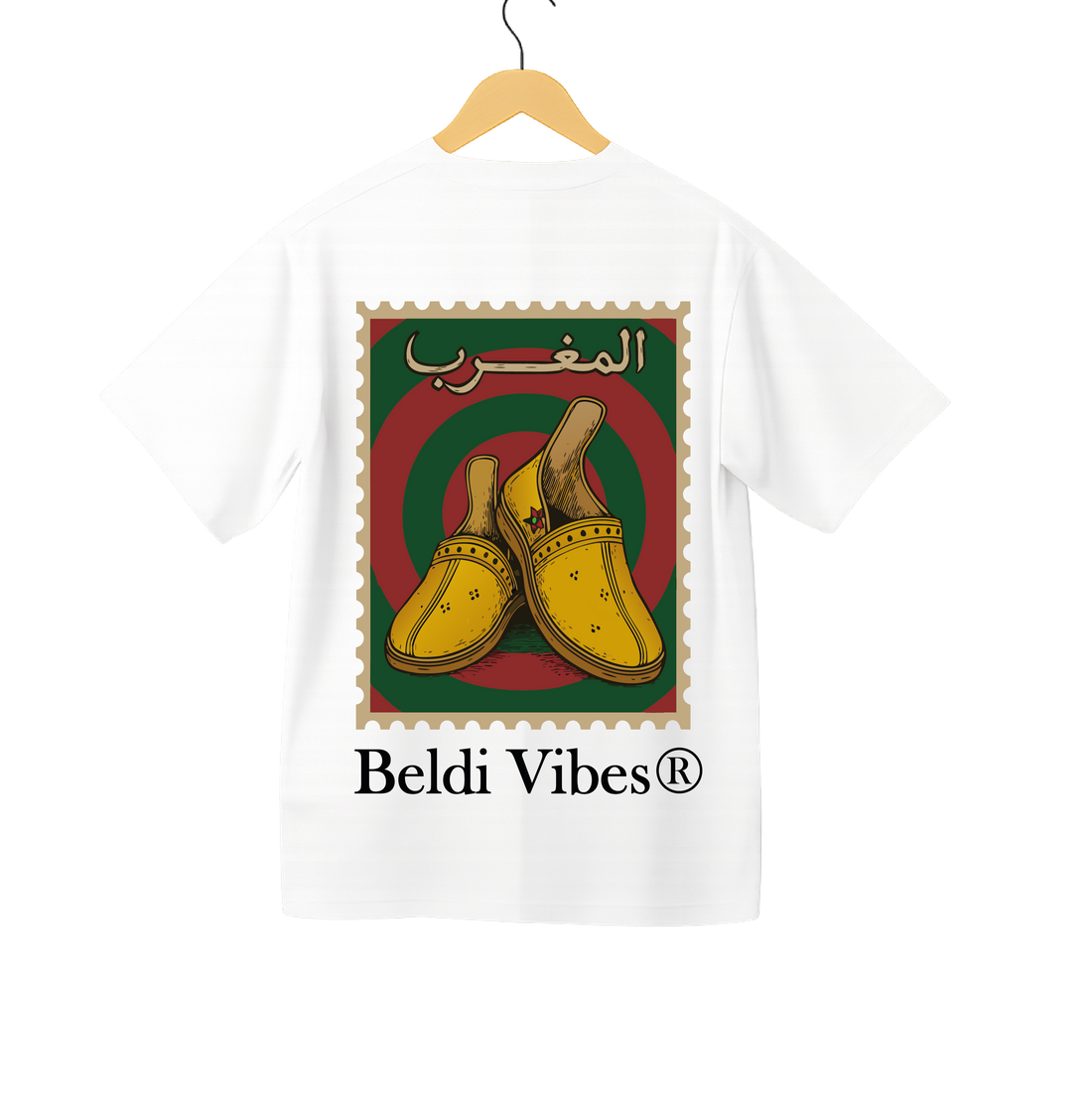 OverSize "IDOUKAN" T-shirt / MOROCCAN NOSTALGIA Collection
