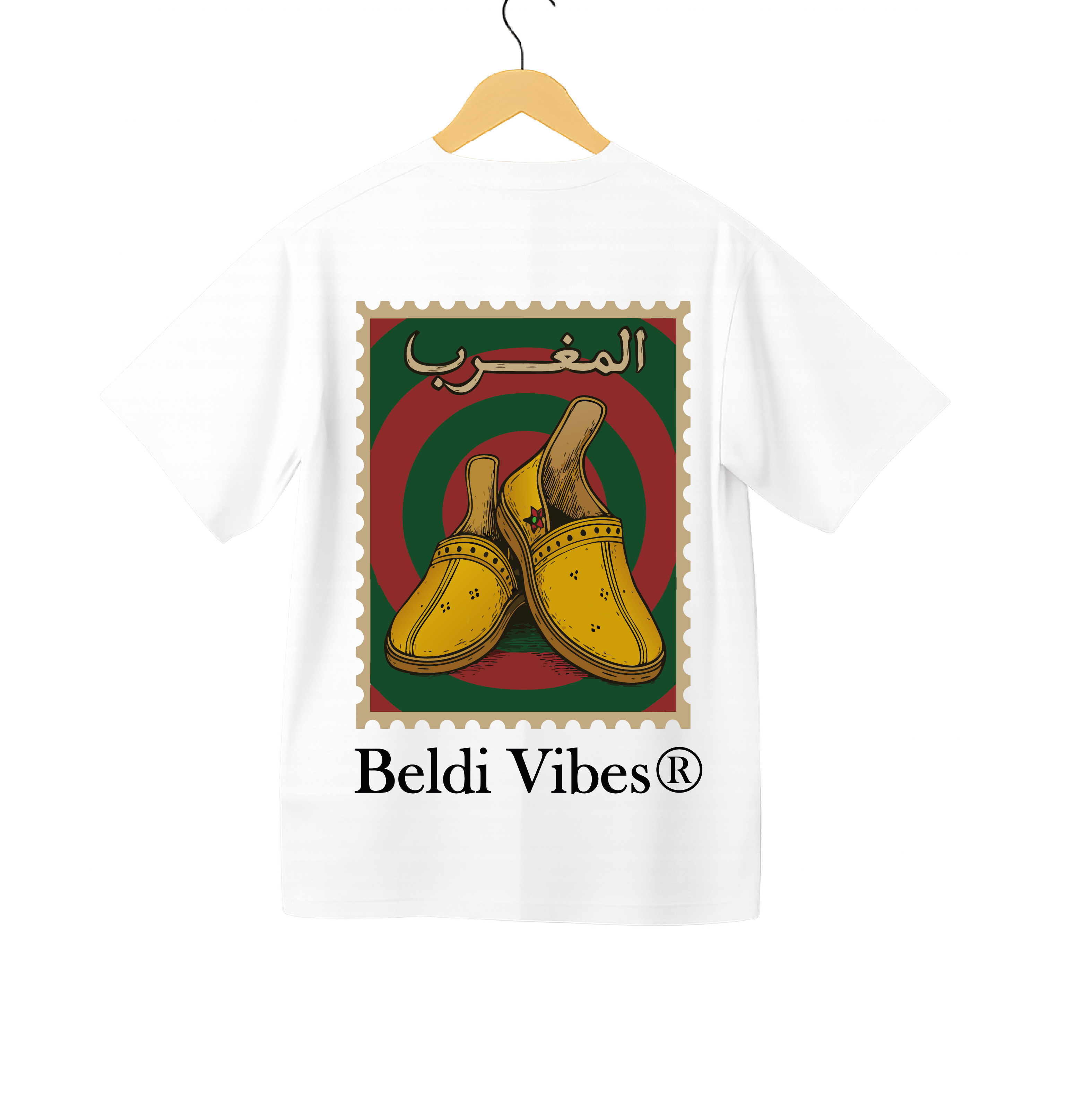 OverSize "IDOUKAN" T-shirt / MOROCCAN NOSTALGIA Collection