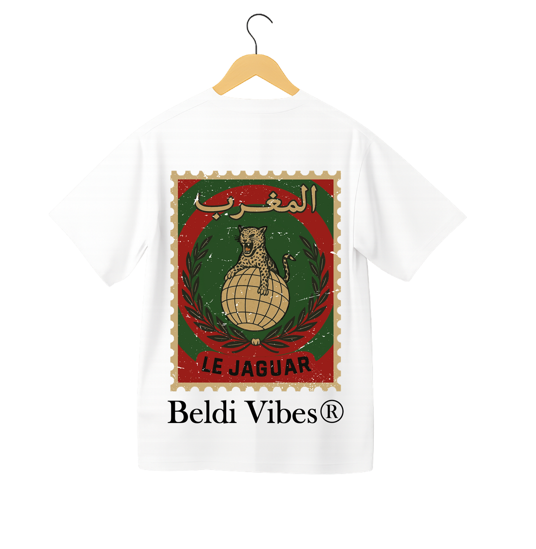 OverSize "AL FAHD" T-shirt / MOROCCAN NOSTALGIA Collection