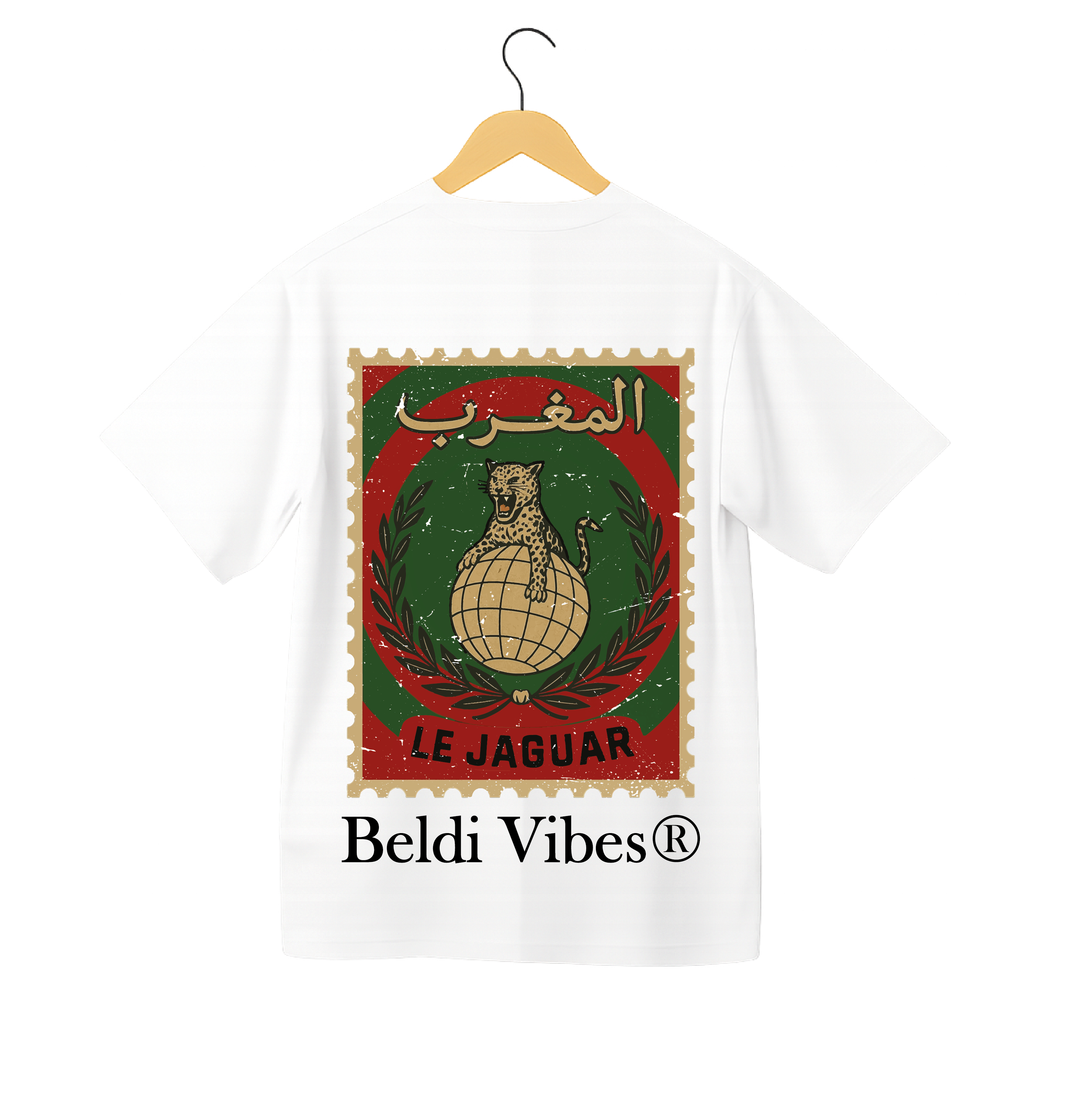 OverSize "AL FAHD" T-shirt / MOROCCAN NOSTALGIA Collection