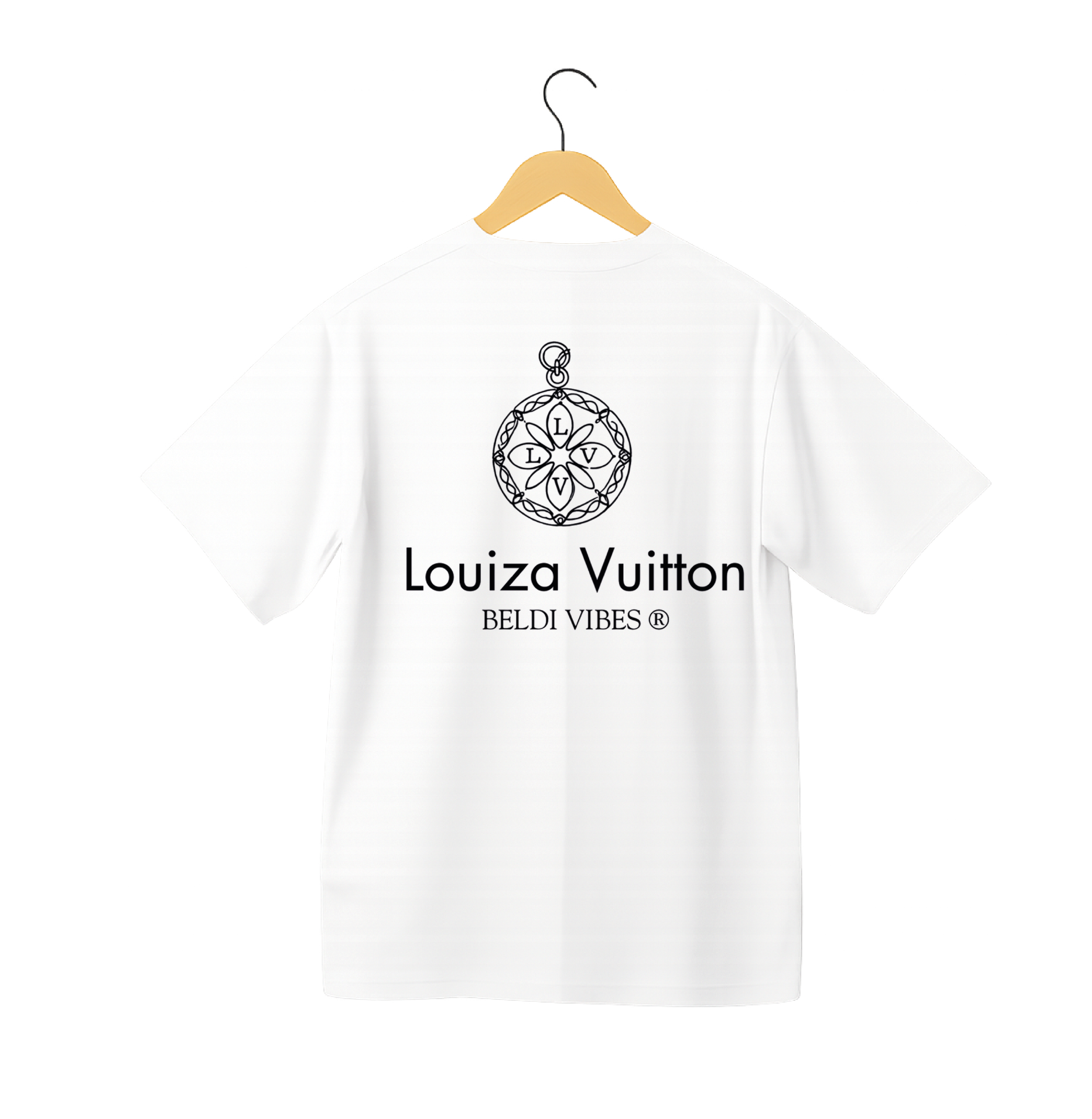 OverSize "LOUIZA VUITTON" T-shirt / MOROCCAN LUXURY BRANDs Collection