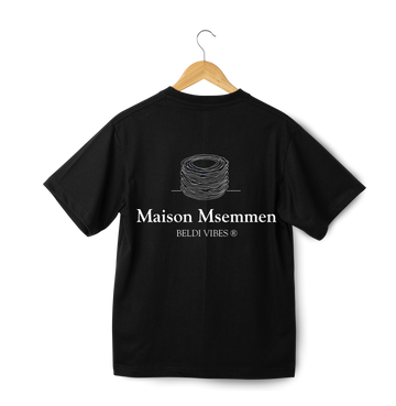 OverSize "MAISON MSEMEN" T-shirt / MOROCCAN LUXURY BRANDs Collection