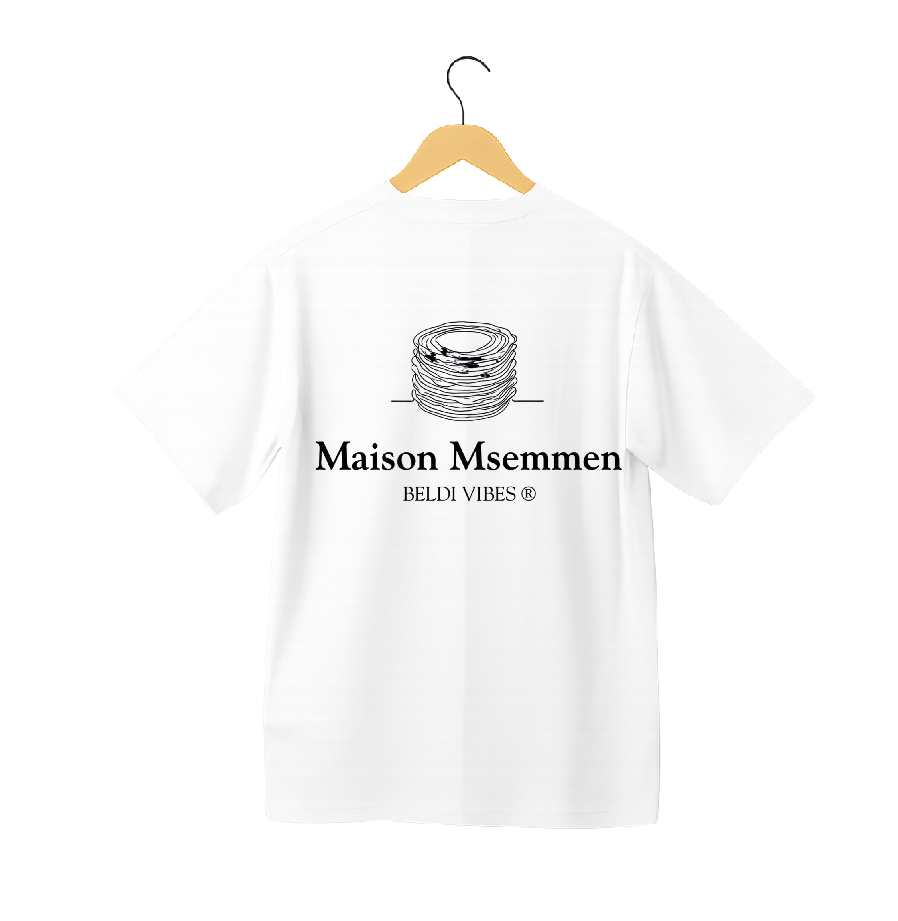 OverSize "MAISON MSEMEN" T-shirt / MOROCCAN LUXURY BRANDs Collection