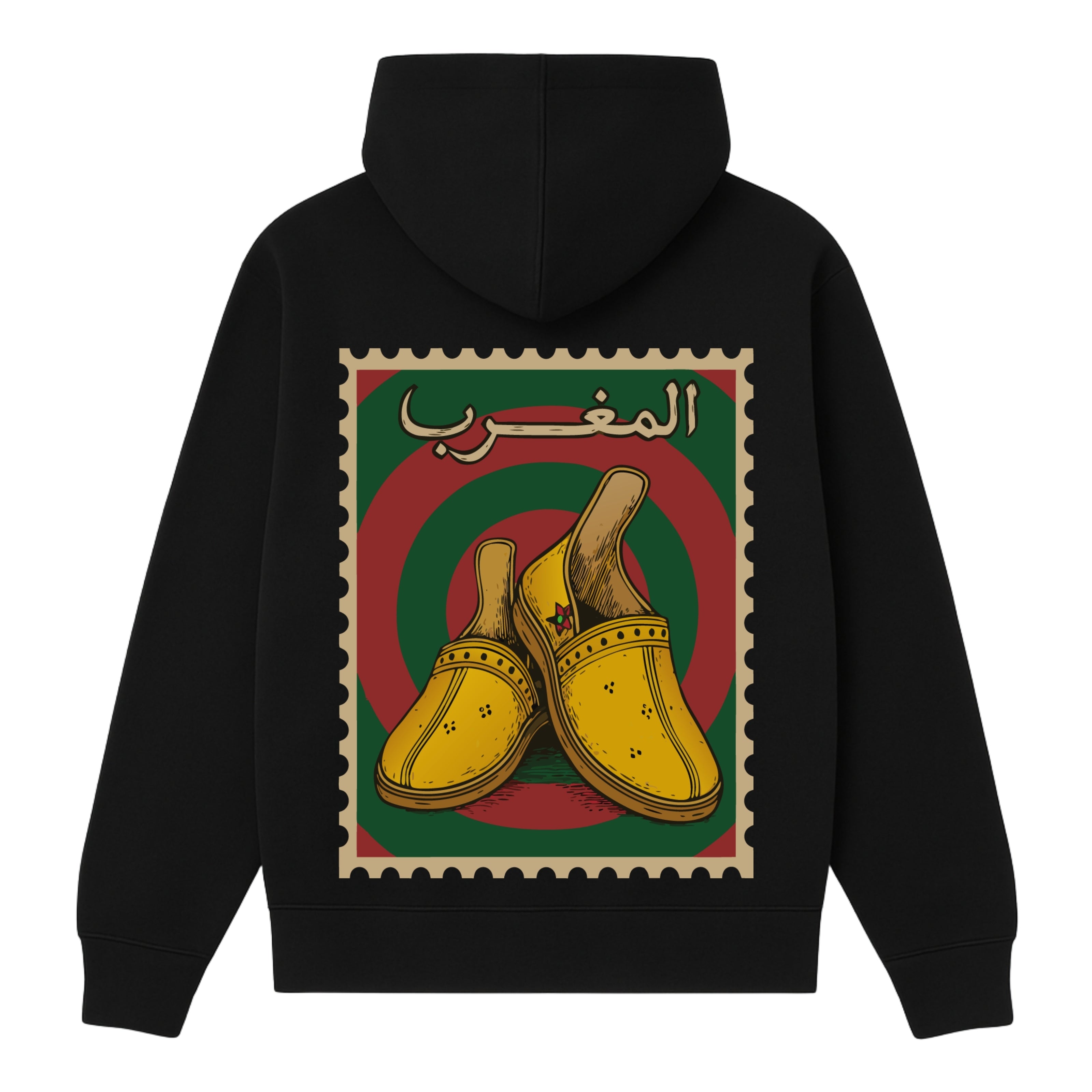 OverSize "IDOUKAN" Hoodie/ MOROCCAN NOSTALGIA Collection