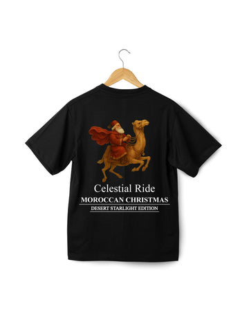 OverSize "CELESTIAL RIDE" T-shirt / MOROCCAN CHRISTMAS Collection