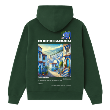 OverSize "CHEFCHAOUEN" Hoodie / BELDI_CITIES Collection