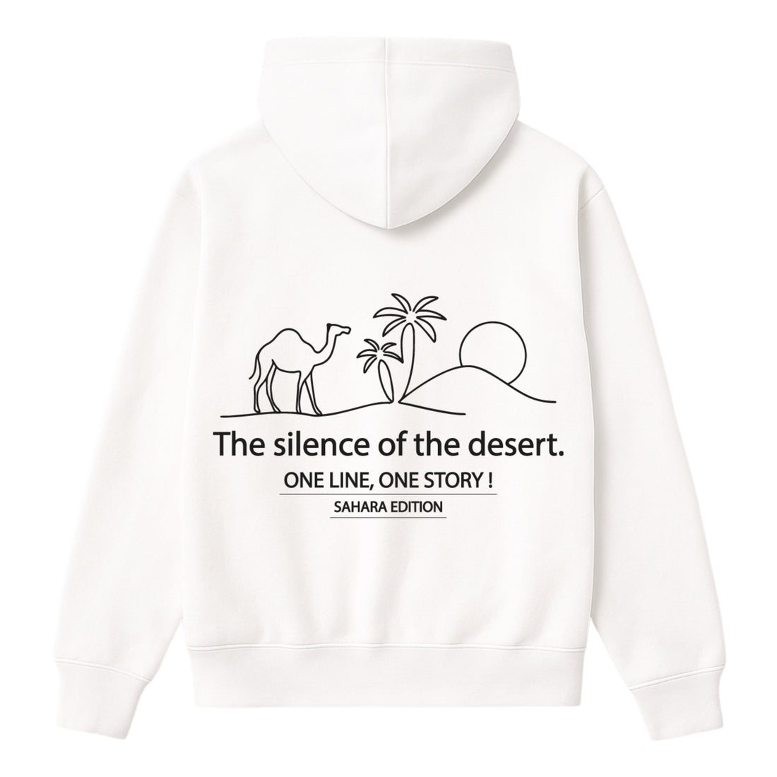 OverSize "DESERT" Hoodie/ ONE LINE _ ONE STORY Collection