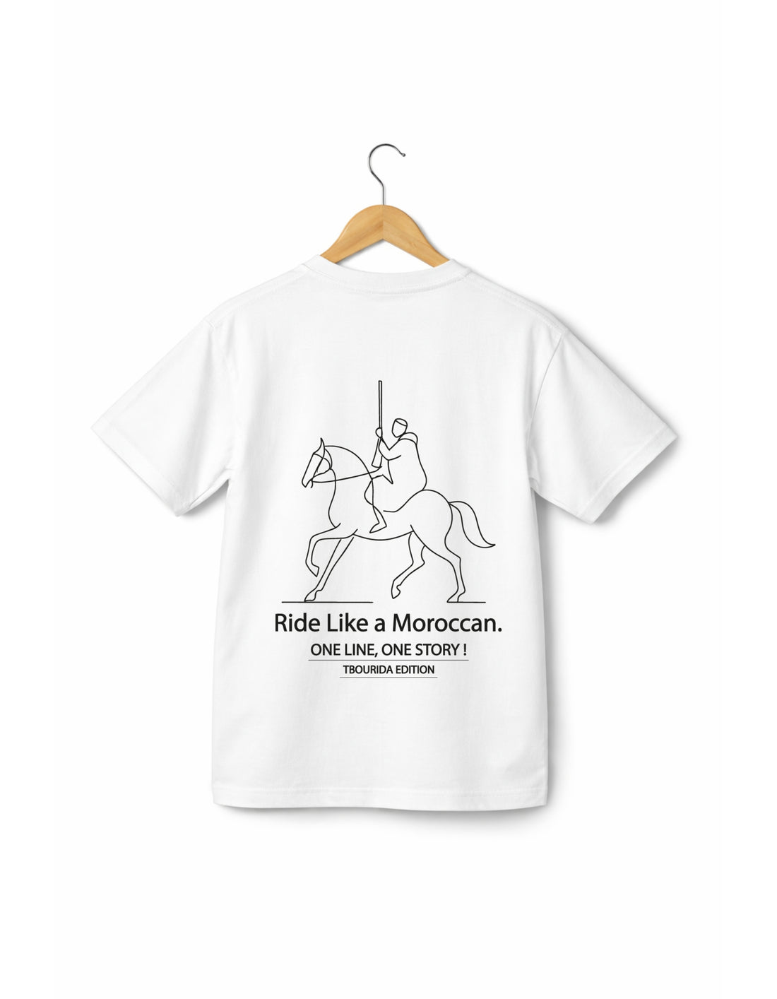 OverSize "TBOURIDA" T-shirt / ONE LINE ONE STORY Collection