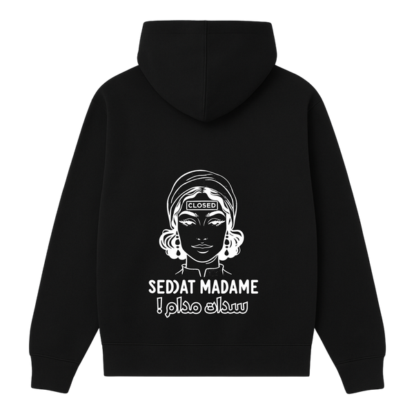 OverSize "SEDDAT MADAME" Hoodie/ MOROCCAN_QUOTES Collection