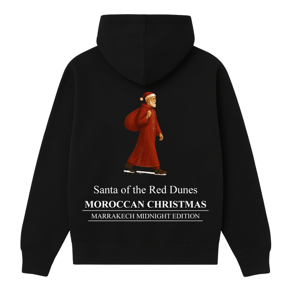 OverSize "RED DUNES" Hoodie / MOROCCAN_CHRISTMAS Collection