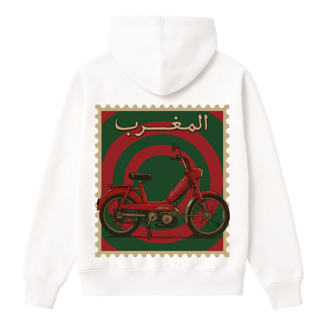 OverSize "PEUGOT 103" Hoodie/ MOROCCAN NOSTALGIA Collection
