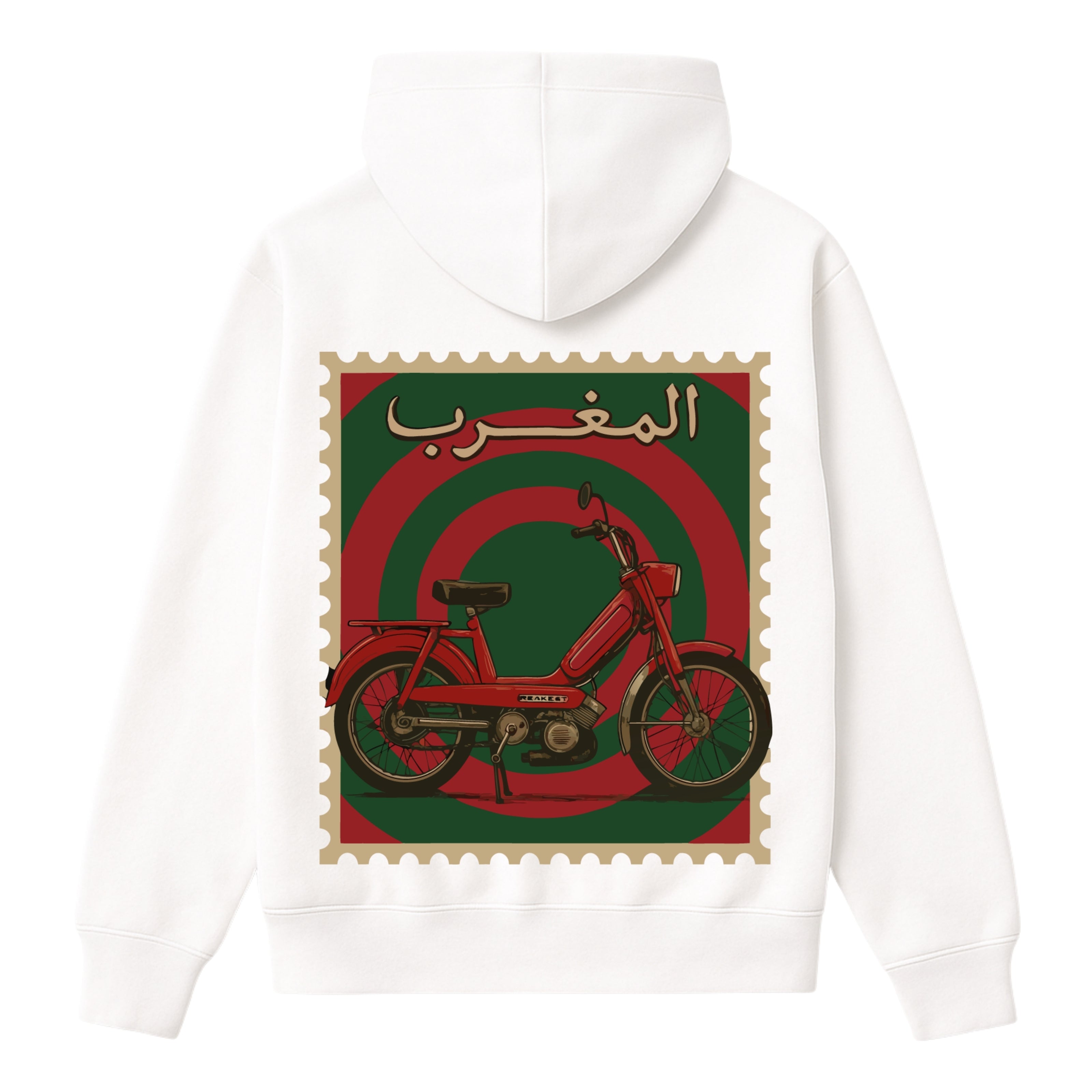 OverSize "PEUGOT 103" Hoodie/ MOROCCAN NOSTALGIA Collection