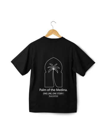 OverSize "PALM" T-shirt / ONE LINE ONE STORY Collection