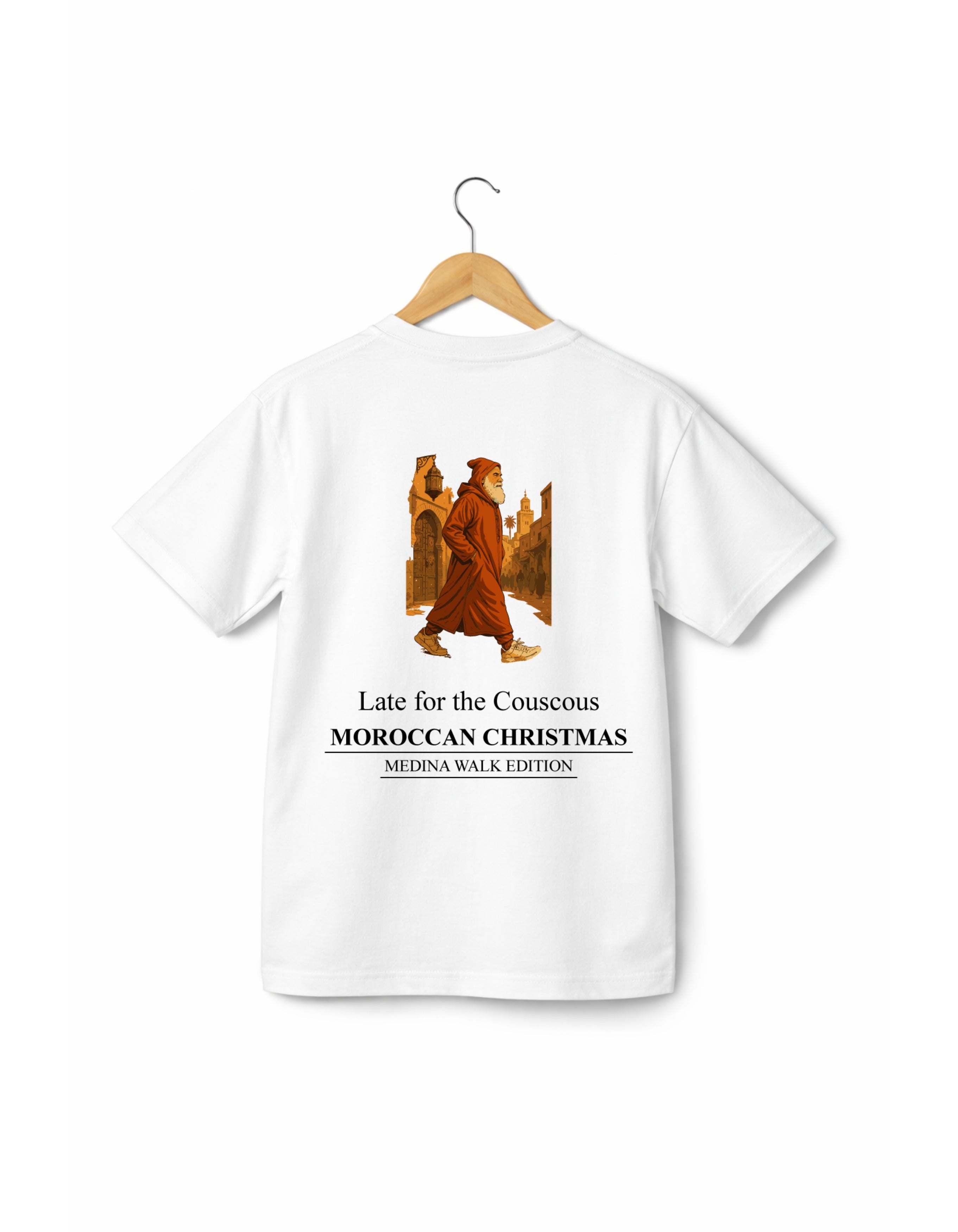 OverSize "LATE FOR THE COUSCOUS" T-shirt / MOROCCAN CHRISTMAS Collection