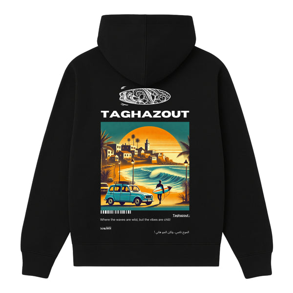 OverSize "TAGHAZOUT V2" Hoodie / BELDI_CITIES Collection