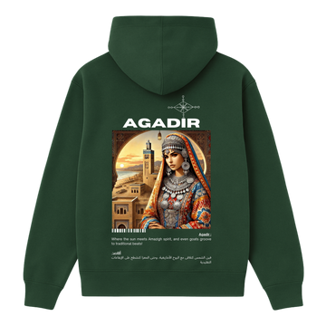 OverSize "AGADIR V1" Hoodie / BELDI_CITIES Collection