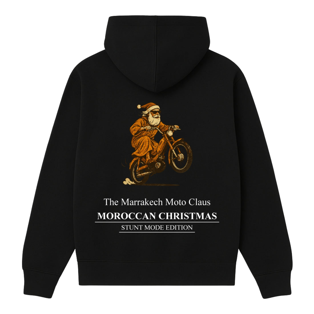 OverSize "103 WHEELIE" Hoodie / MOROCCAN_CHRISTMAS Collection