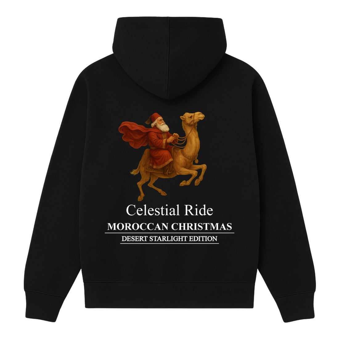 OverSize "CELESTIAL RIDE" Hoodie / MOROCCAN_CHRISTMAS Collection
