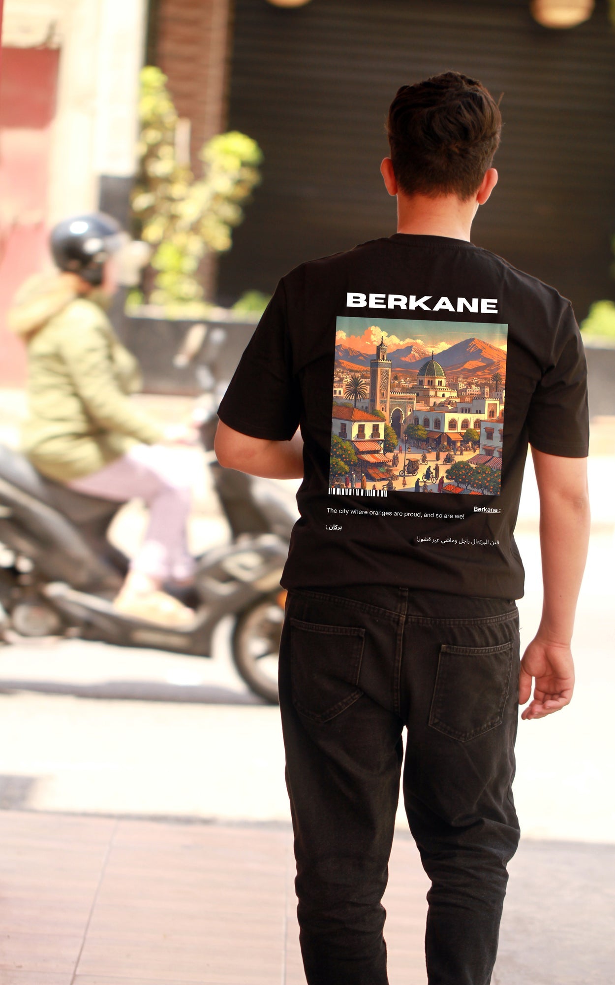 OverSize "BERKANE" T-shirt / BELDI_CITIES Collection