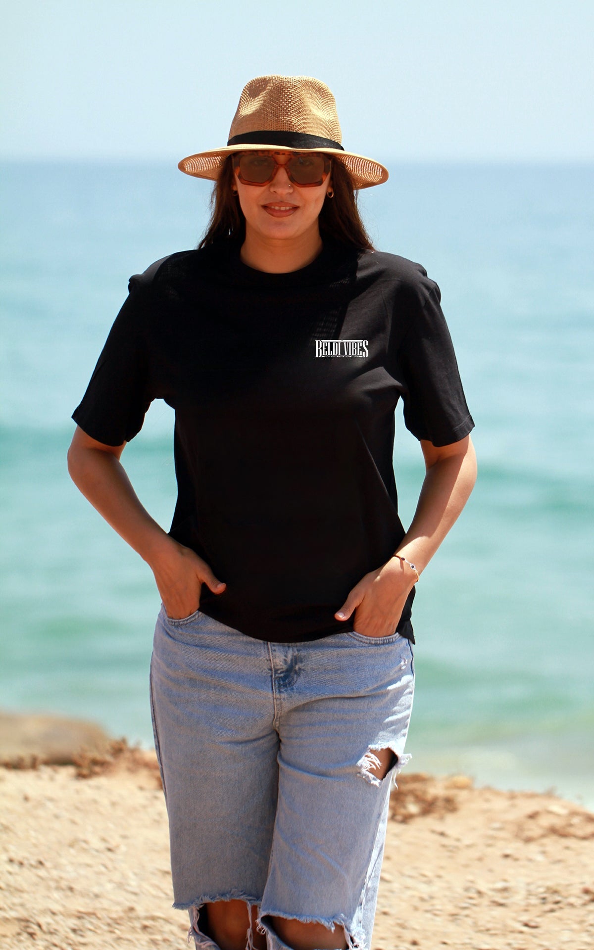 OverSize "CHEFCHAOUEN" T-shirt / BELDI_CITIES Collection