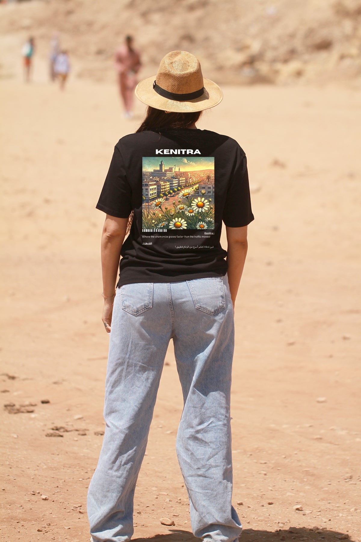 OverSize "KENITRA" T-shirt / BELDI_CITIES Collection