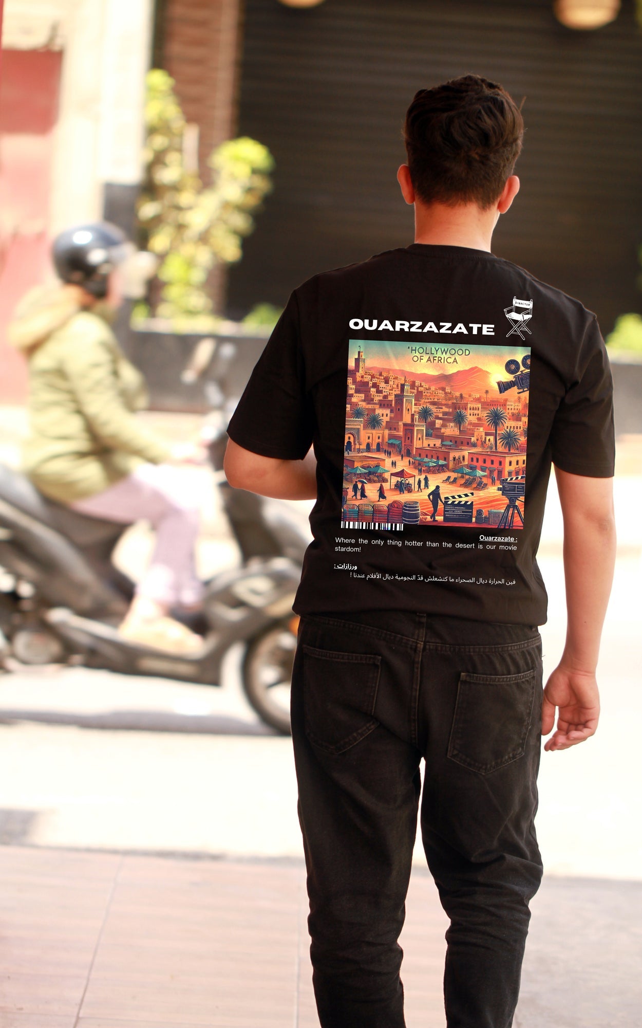 OverSize "OUARZAZATE" T-shirt / BELDI_CITIES Collection