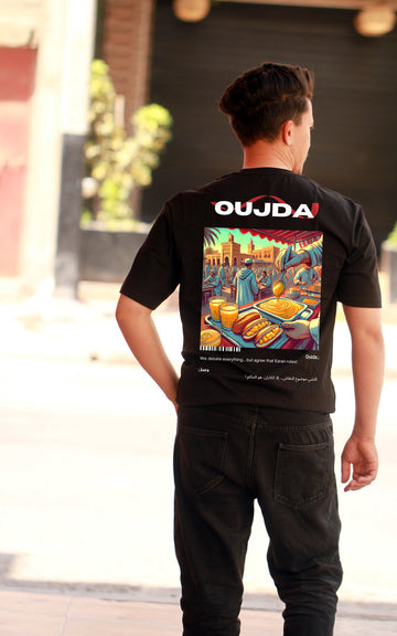 OverSize "OUJDA" T-shirt / BELDI_CITIES Collection
