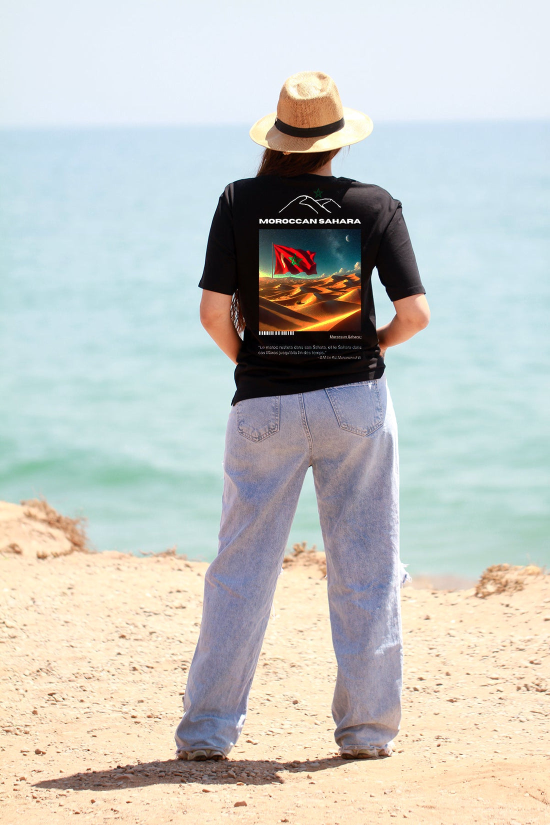 OverSize "MOROCCAN SAHARA" T-shirt / BELDI_CITIES Collection