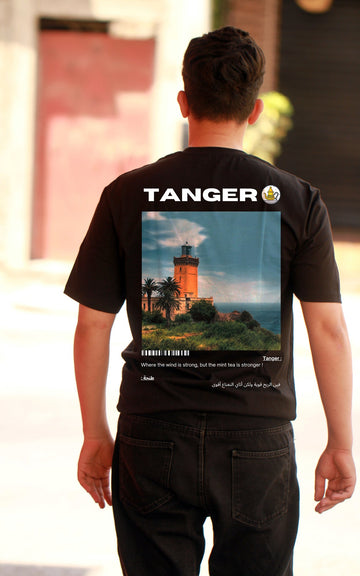 OverSize "TANGER" T-shirt / BELDI_CITIES Collection